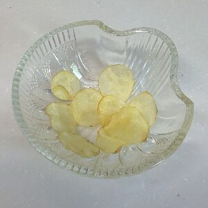 電子レンジで　ポテトチップス